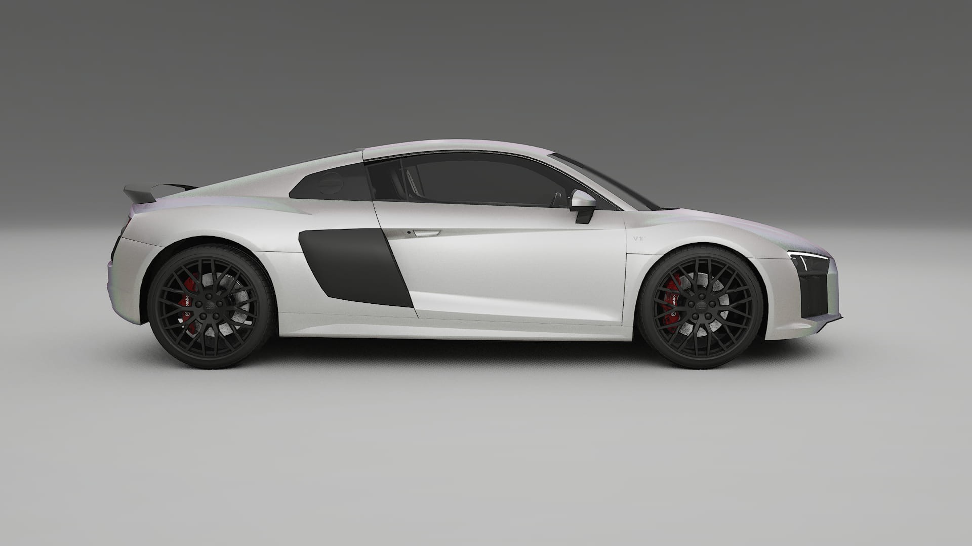 Audi R8 typ 4S prefacelift pre LCI TPU Lakbeschermingsfolie | NEBULA Kleurveranderende PPF – Volledig Voorgesneden Kit