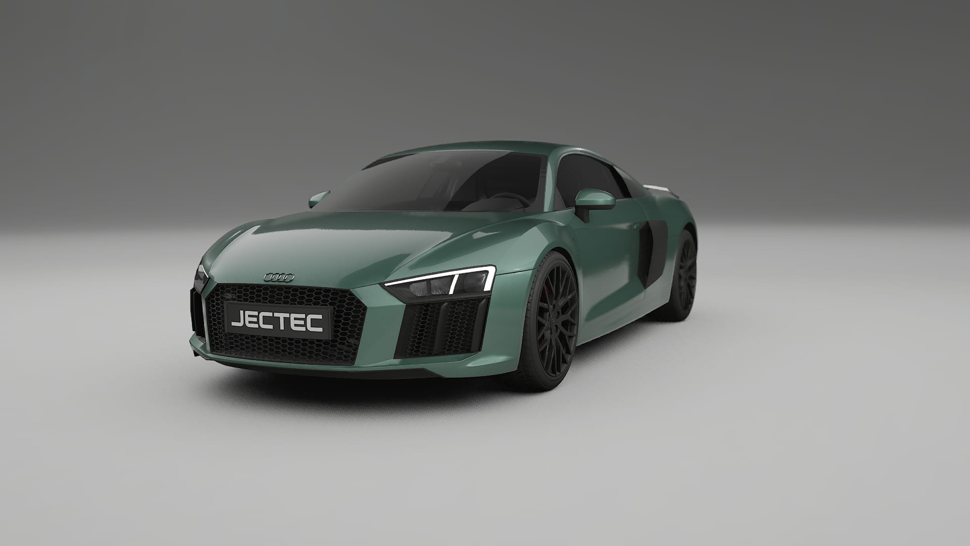 Audi R8 typ 4S prefacelift pre LCI TPU Lakbeschermingsfolie | EVERGREEN Kleurveranderende PPF – Volledig Voorgesneden Kit