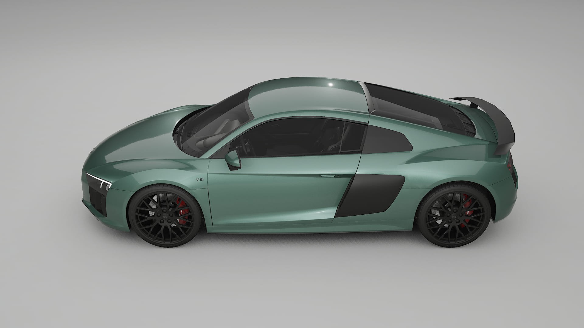 Audi R8 typ 4S prefacelift pre LCI TPU Lakbeschermingsfolie | EVERGREEN Kleurveranderende PPF – Volledig Voorgesneden Kit