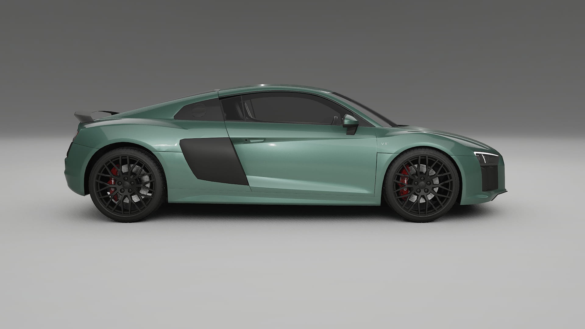 Audi R8 typ 4S prefacelift pre LCI TPU Lakbeschermingsfolie | EVERGREEN Kleurveranderende PPF – Volledig Voorgesneden Kit