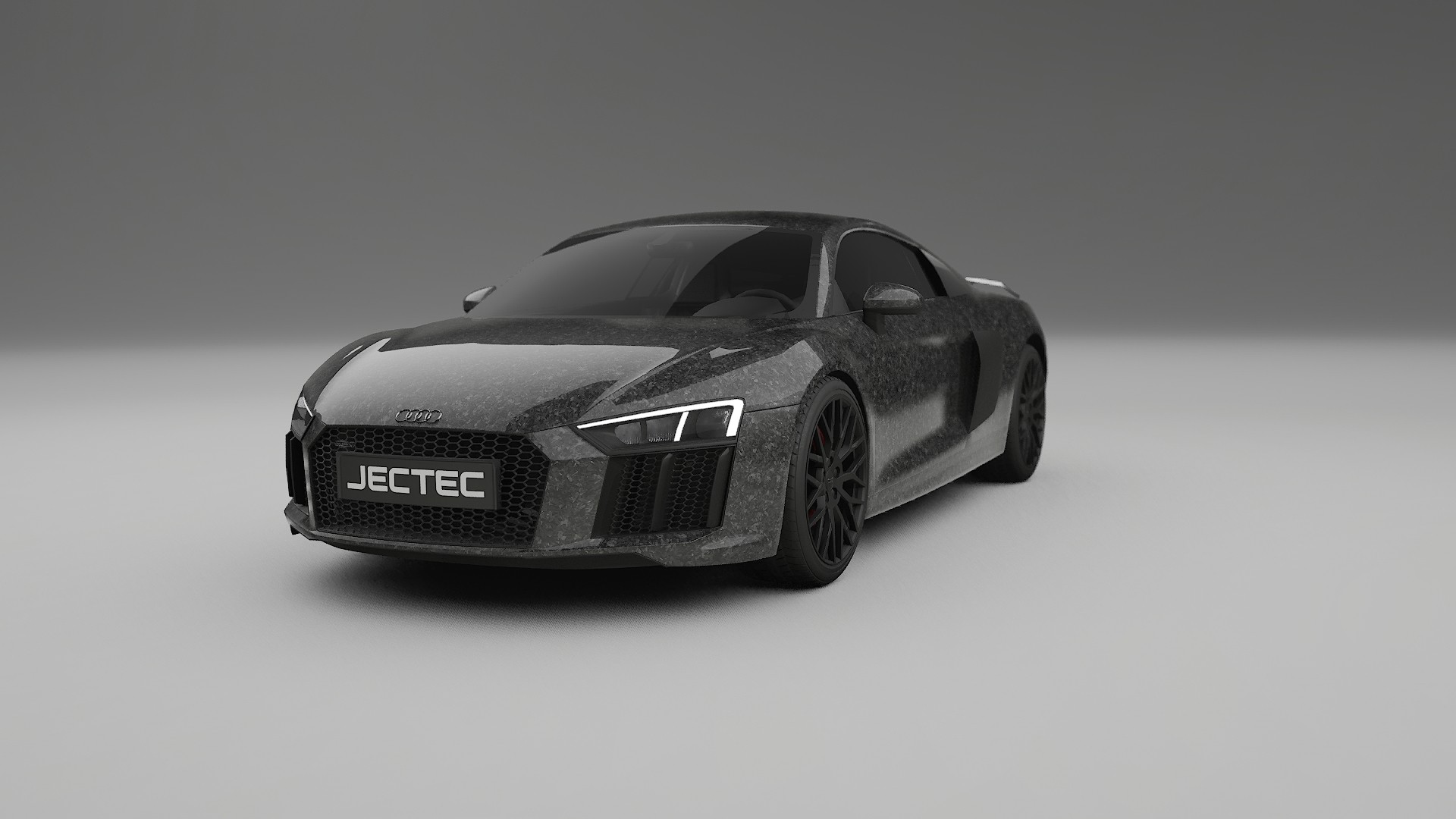 Audi R8 typ 4S prefacelift pre LCI TPU Lakbeschermingsfolie | FORGED S Kleurveranderende PPF – Volledig Voorgesneden Kit