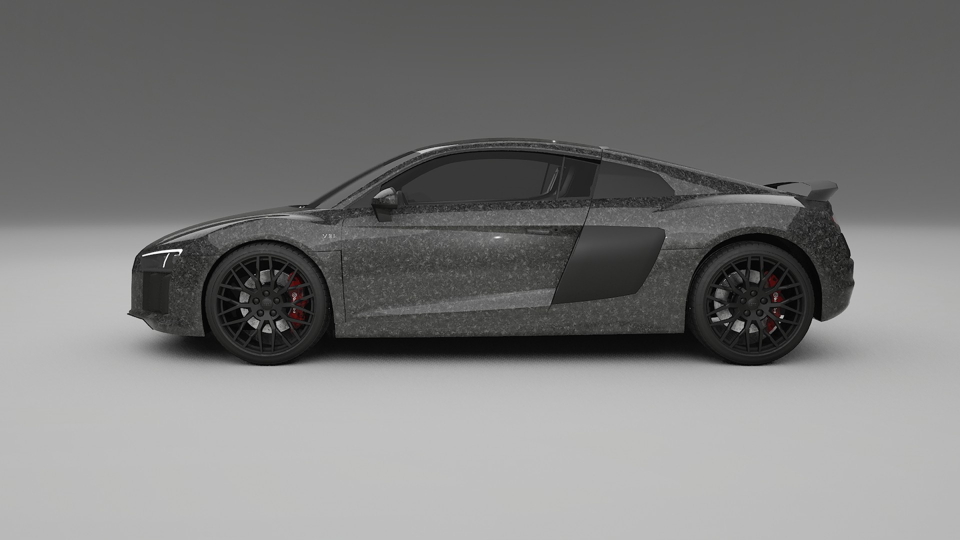 Audi R8 typ 4S prefacelift pre LCI TPU Lakbeschermingsfolie | FORGED S Kleurveranderende PPF – Volledig Voorgesneden Kit