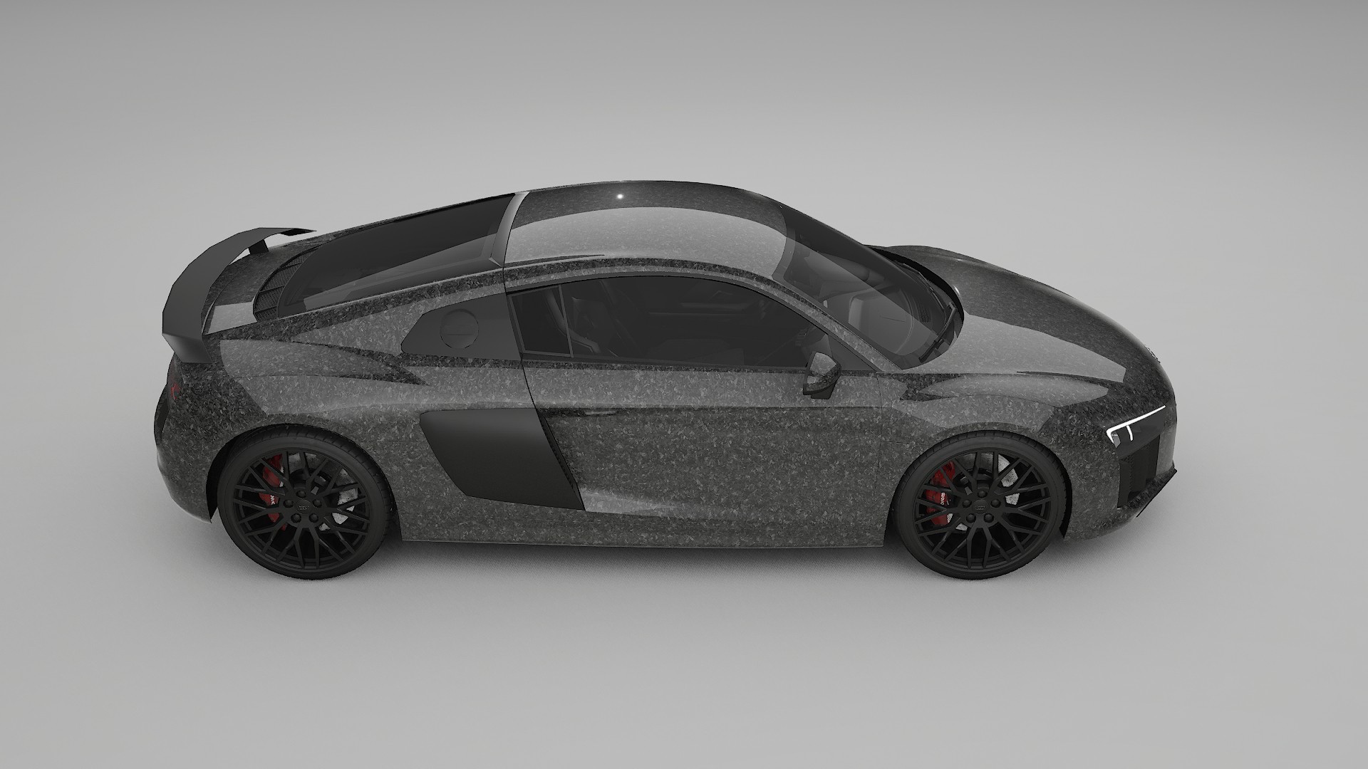 Audi R8 typ 4S prefacelift pre LCI TPU Lakbeschermingsfolie | FORGED S Kleurveranderende PPF – Volledig Voorgesneden Kit