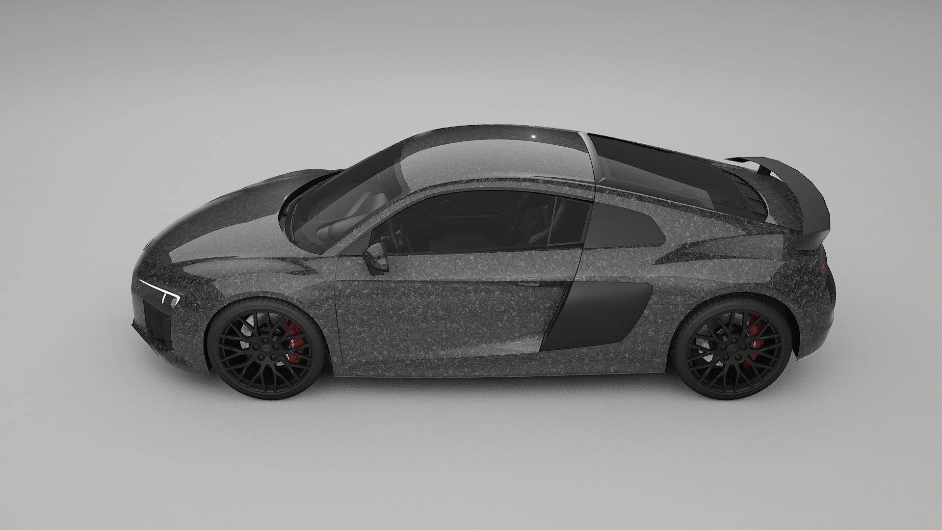 Audi R8 typ 4S prefacelift pre LCI TPU Lakbeschermingsfolie | FORGED S Kleurveranderende PPF – Volledig Voorgesneden Kit
