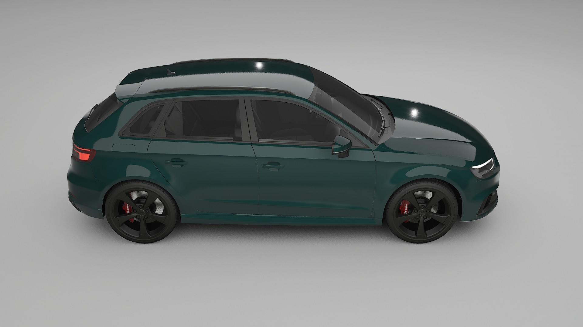 Audi RS3 Sportback 8V facelift LCI TPU Lakbeschermingsfolie | INFERNO Kleurveranderende PPF – Volledig Voorgesneden Kit