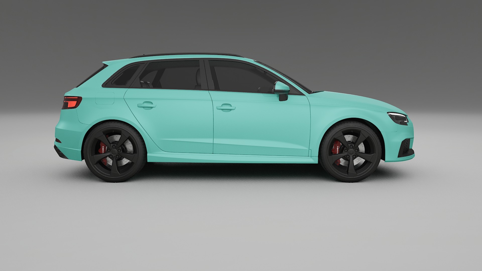Audi RS3 Sportback 8V facelift LCI TPU Lakbeschermingsfolie | FROST Kleurveranderende PPF – Volledig Voorgesneden Kit