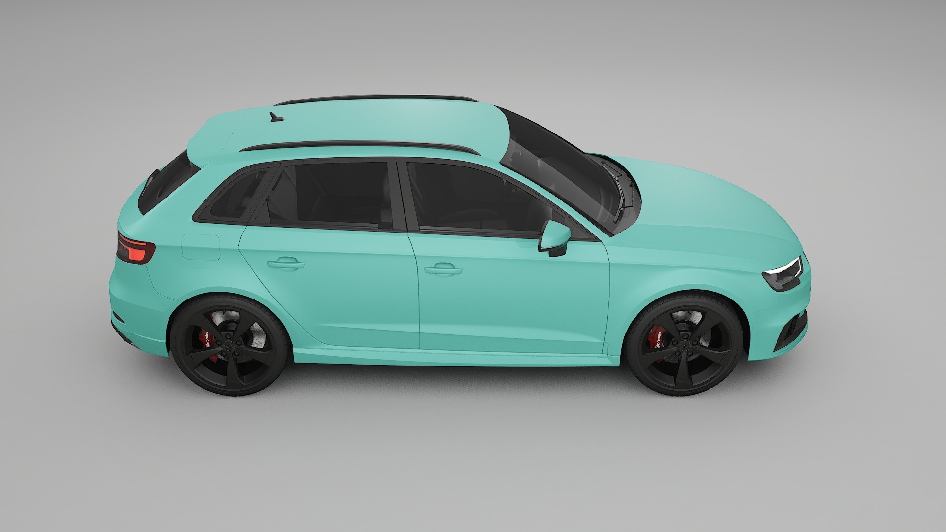 Audi RS3 Sportback 8V facelift LCI TPU Lakbeschermingsfolie | FROST Kleurveranderende PPF – Volledig Voorgesneden Kit