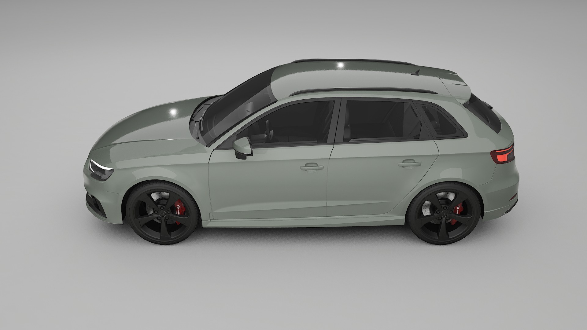 Audi RS3 Sportback 8V facelift LCI TPU Lakbeschermingsfolie | SLATE Kleurveranderende PPF – Volledig Voorgesneden Kit