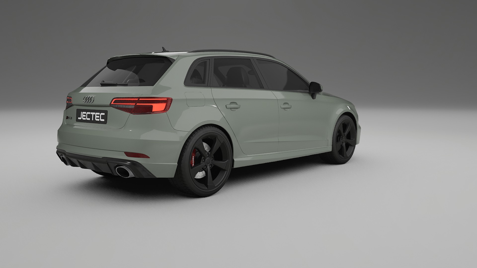 Audi RS3 Sportback 8V facelift LCI TPU Lakbeschermingsfolie | SLATE Kleurveranderende PPF – Volledig Voorgesneden Kit