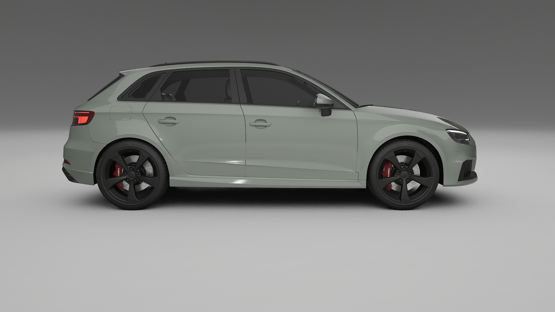 Audi RS3 Sportback 8V facelift LCI TPU Lakbeschermingsfolie | SLATE Kleurveranderende PPF – Volledig Voorgesneden Kit