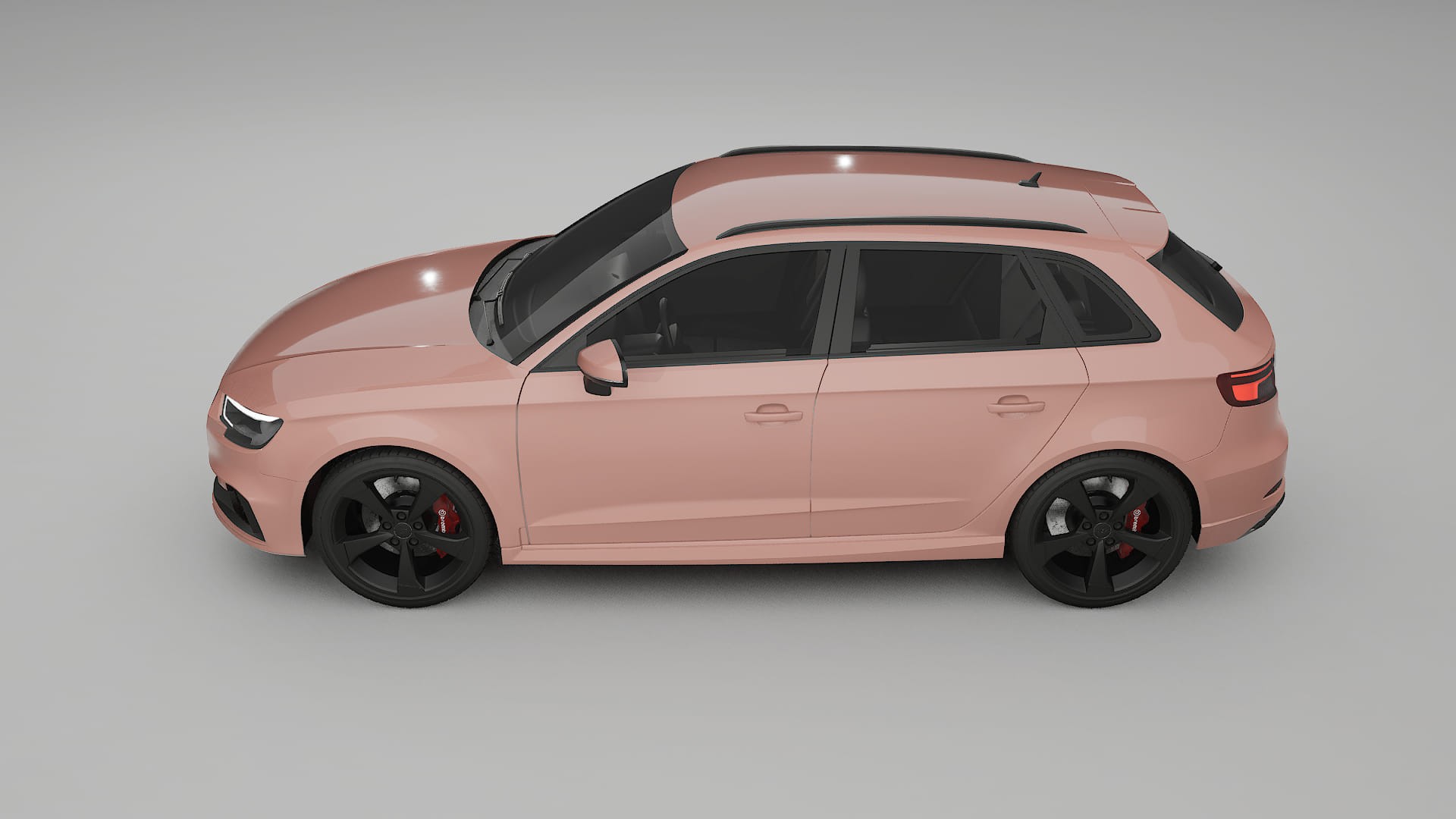 Audi RS3 Sportback 8V facelift LCI TPU Lakbeschermingsfolie | BLUSH Kleurveranderende PPF – Volledig Voorgesneden Kit