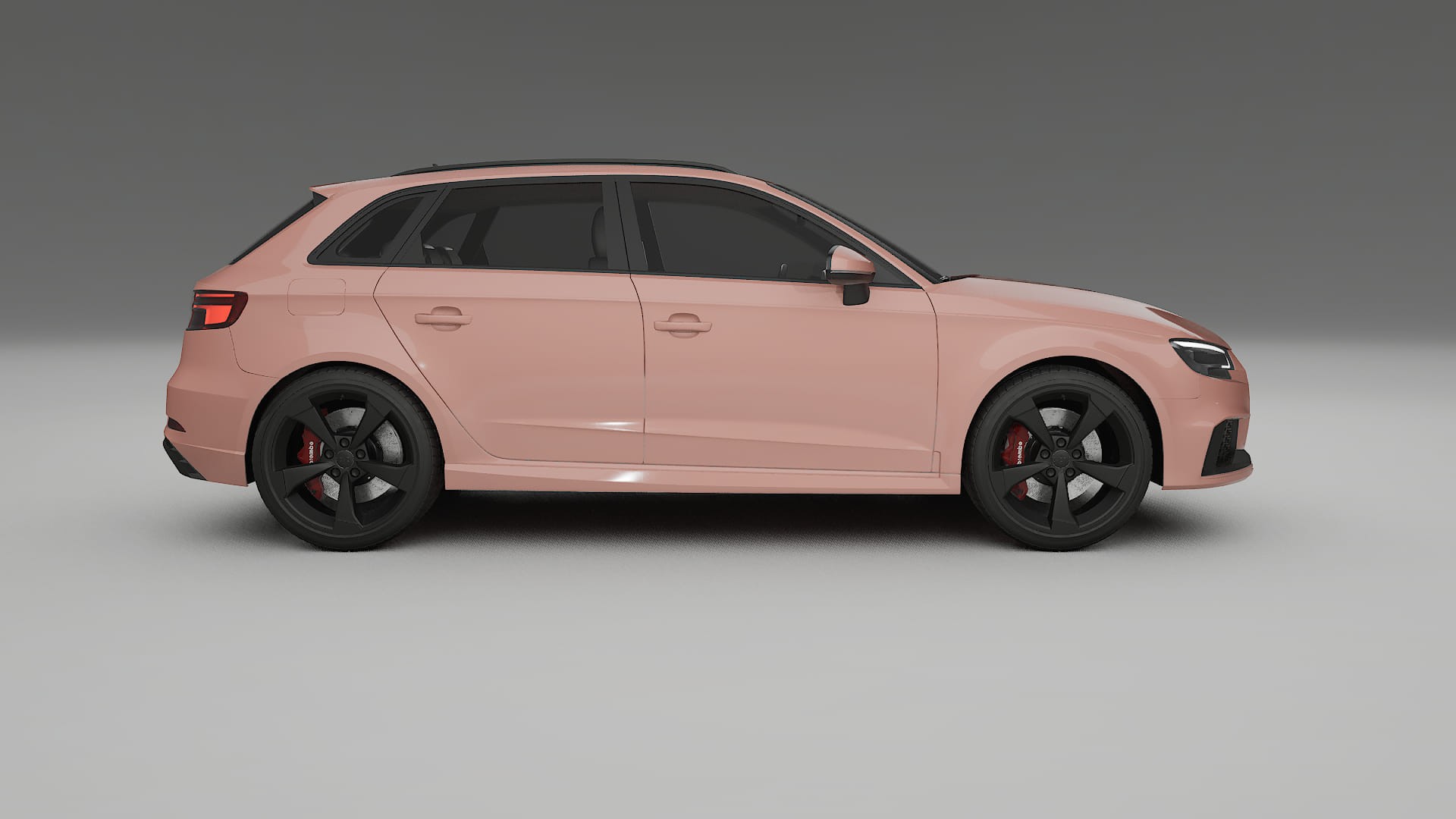 Audi RS3 Sportback 8V facelift LCI TPU Lakbeschermingsfolie | BLUSH Kleurveranderende PPF – Volledig Voorgesneden Kit