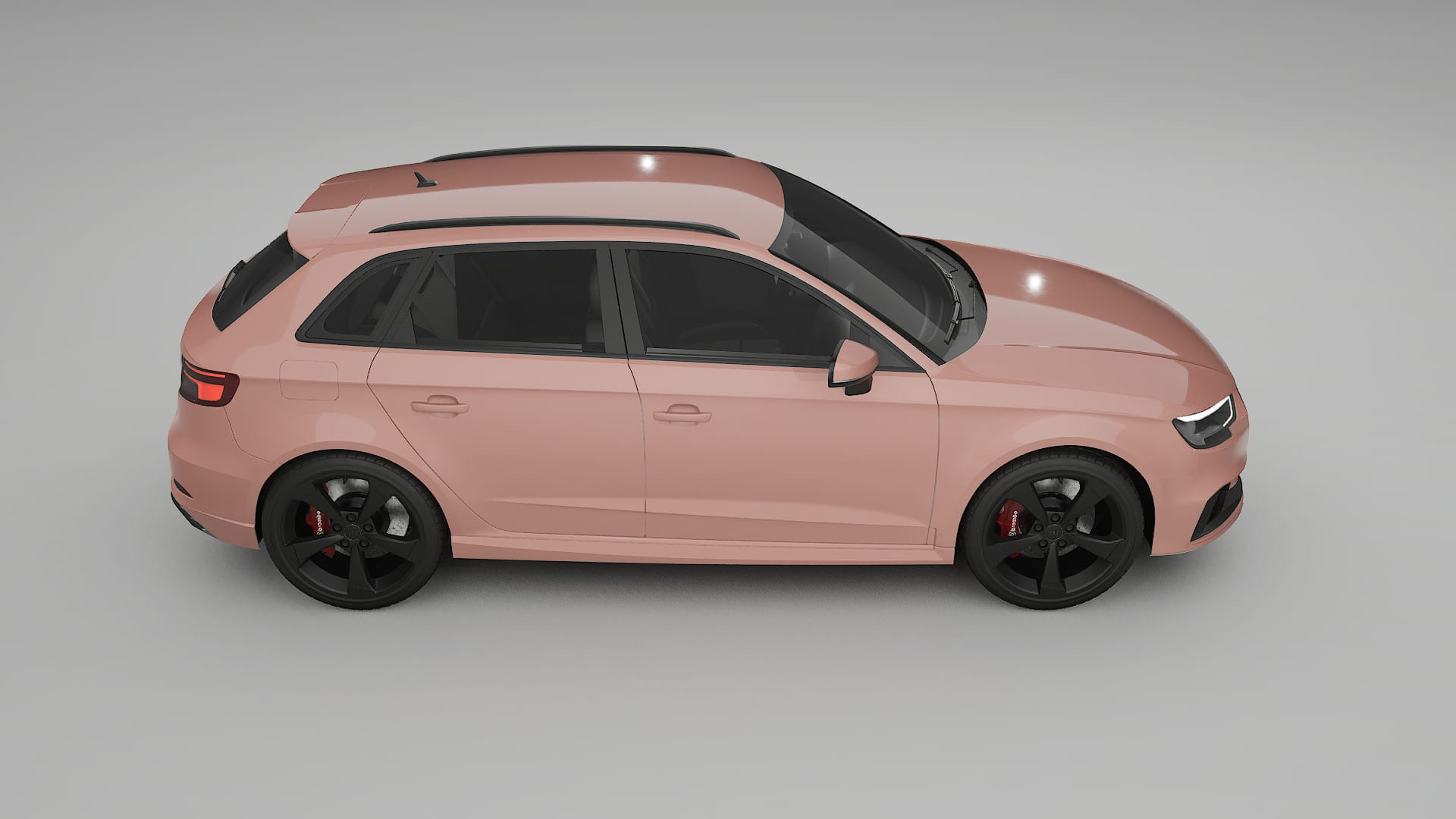 Audi RS3 Sportback 8V facelift LCI TPU Lakbeschermingsfolie | BLUSH Kleurveranderende PPF – Volledig Voorgesneden Kit