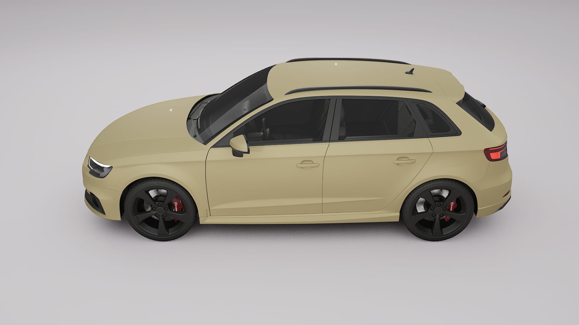 Audi RS3 Sportback 8V facelift LCI TPU Lakbeschermingsfolie | SAND Kleurveranderende PPF – Volledig Voorgesneden Kit