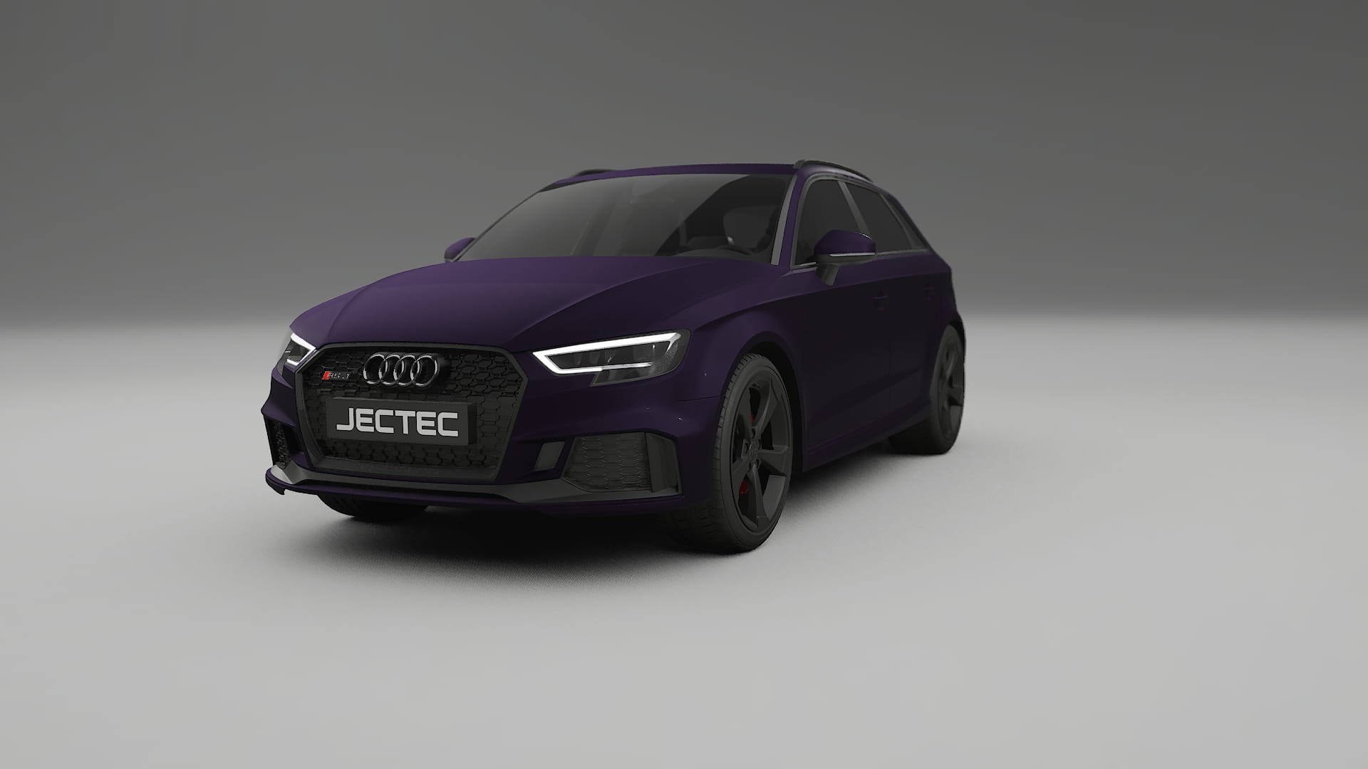 Audi RS3 Sportback 8V facelift LCI TPU Lakbeschermingsfolie | VIOLET Kleurveranderende PPF – Volledig Voorgesneden Kit