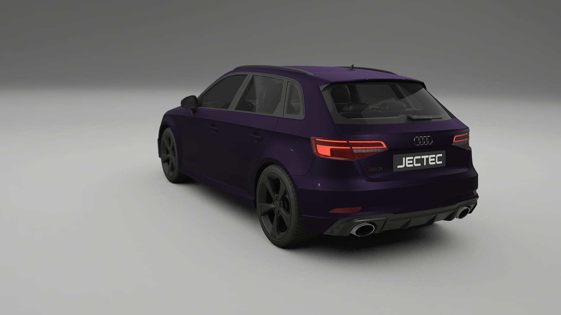 Audi RS3 Sportback 8V facelift LCI TPU Lakbeschermingsfolie | VIOLET Kleurveranderende PPF – Volledig Voorgesneden Kit