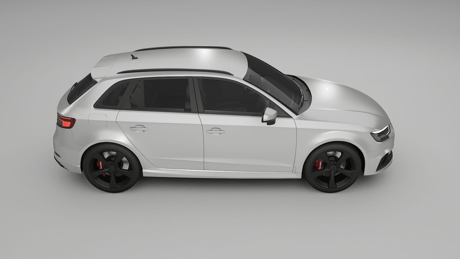 Audi RS3 Sportback 8V facelift LCI TPU Lakbeschermingsfolie | OPAL Kleurveranderende PPF – Volledig Voorgesneden Kit