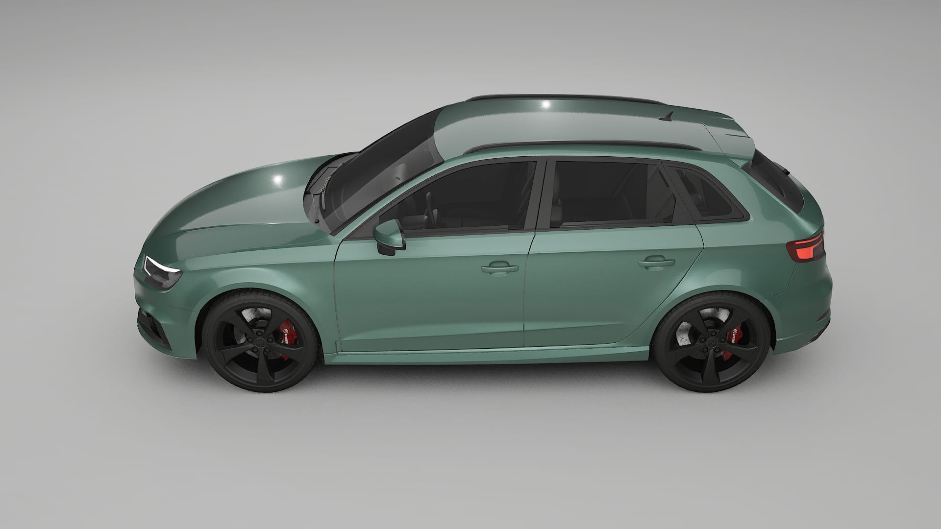 Audi RS3 Sportback 8V facelift LCI TPU Lakbeschermingsfolie | EVERGREEN Kleurveranderende PPF – Volledig Voorgesneden Kit