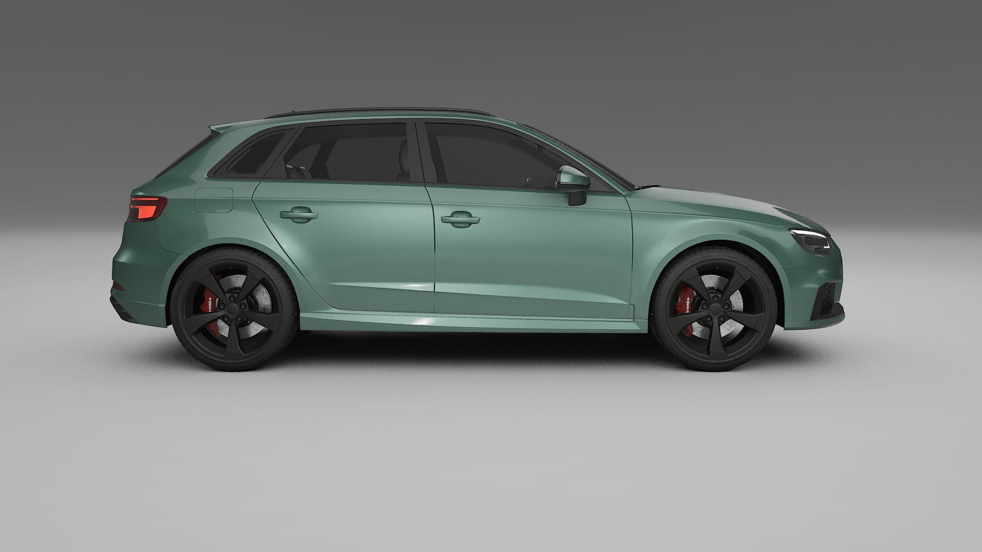 Audi RS3 Sportback 8V facelift LCI TPU Lakbeschermingsfolie | EVERGREEN Kleurveranderende PPF – Volledig Voorgesneden Kit
