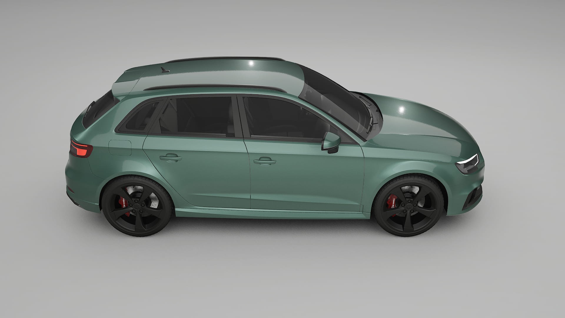 Audi RS3 Sportback 8V facelift LCI TPU Lakbeschermingsfolie | EVERGREEN Kleurveranderende PPF – Volledig Voorgesneden Kit