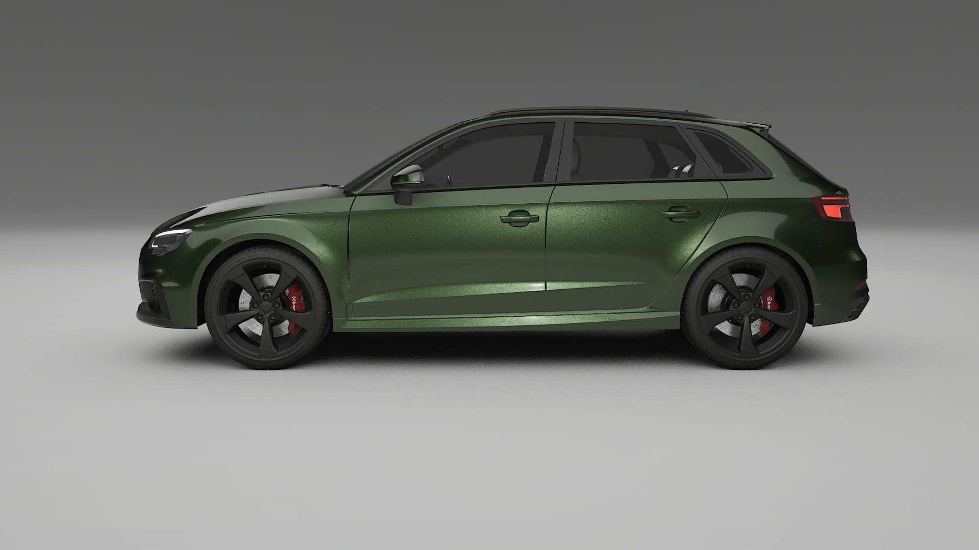Audi RS3 Sportback 8V facelift LCI TPU Lakbeschermingsfolie | LAGOON Kleurveranderende PPF – Volledig Voorgesneden Kit