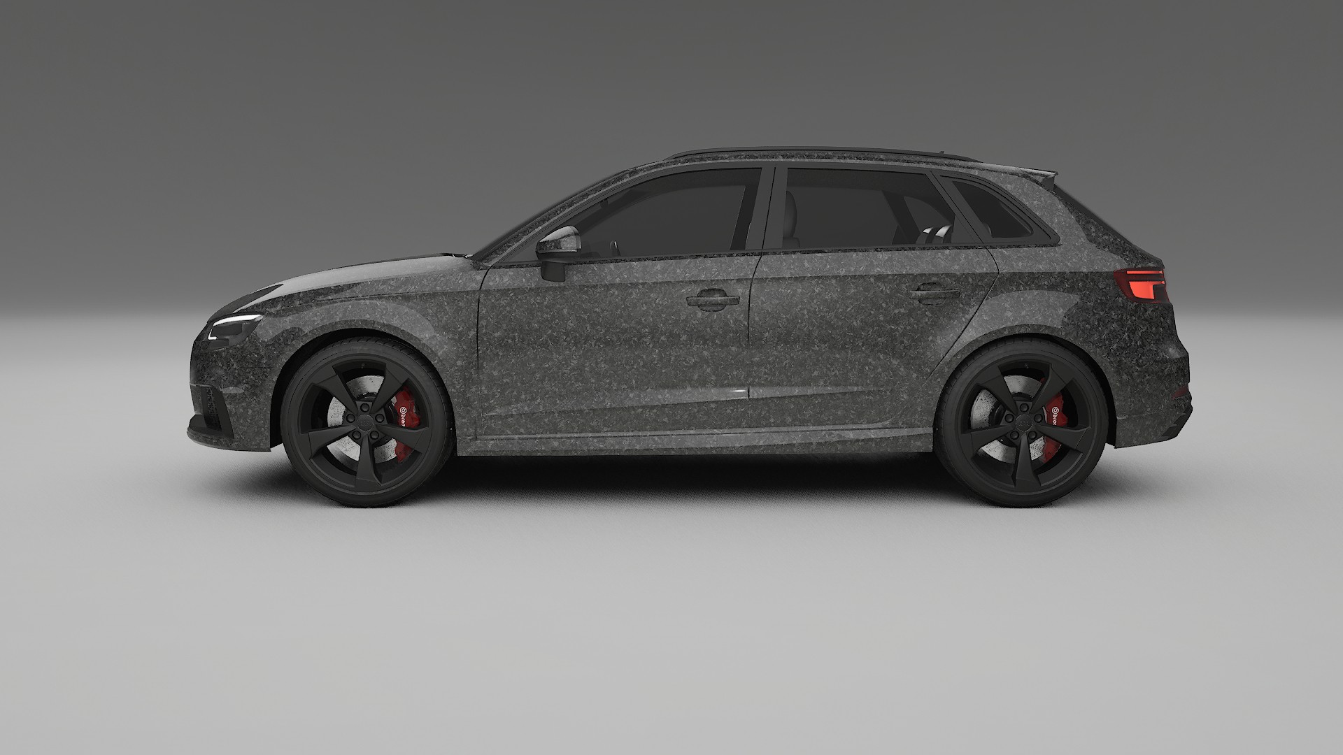 Audi RS3 Sportback 8V facelift LCI TPU Lakbeschermingsfolie | FORGED S Kleurveranderende PPF – Volledig Voorgesneden Kit