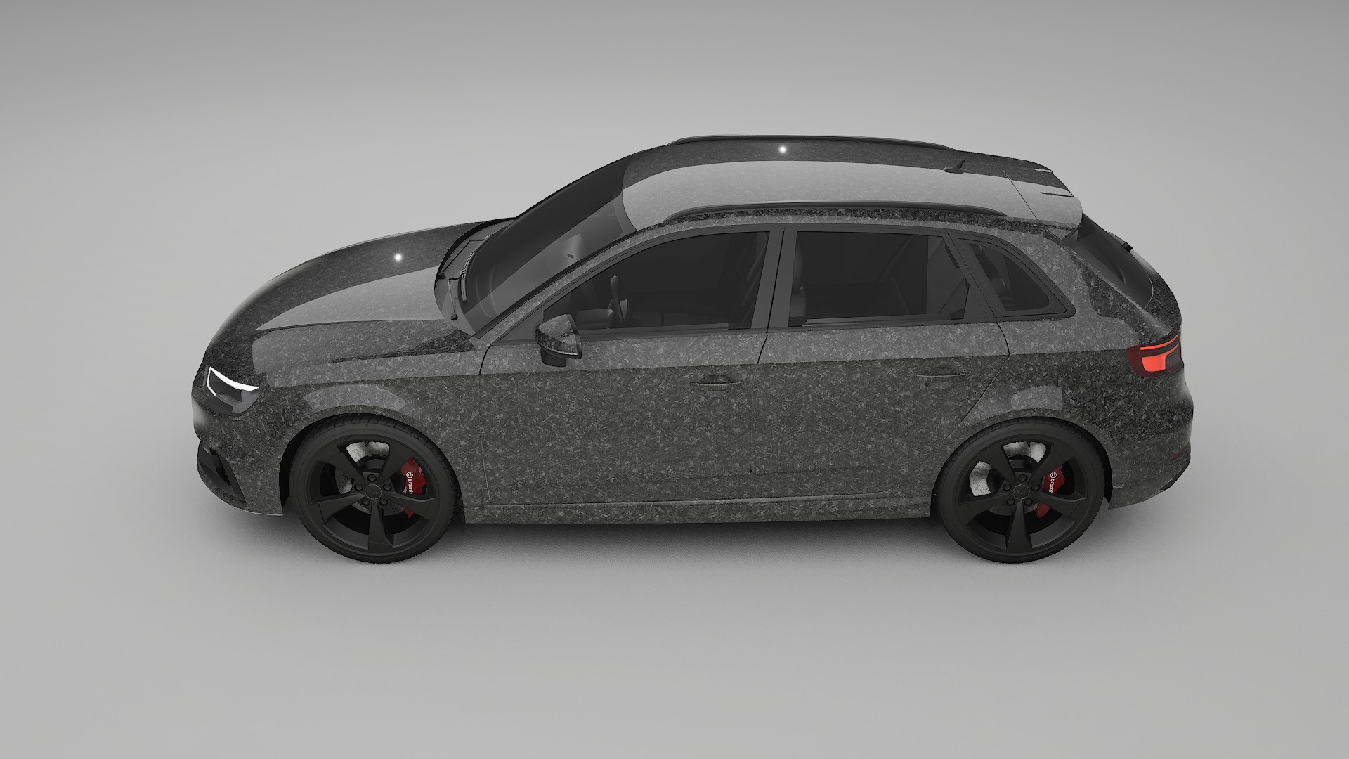 Audi RS3 Sportback 8V facelift LCI TPU Lakbeschermingsfolie | FORGED S Kleurveranderende PPF – Volledig Voorgesneden Kit