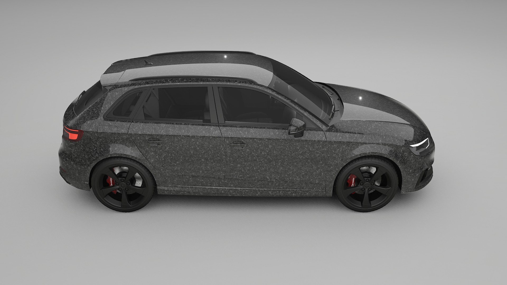 Audi RS3 Sportback 8V facelift LCI TPU Lakbeschermingsfolie | FORGED S Kleurveranderende PPF – Volledig Voorgesneden Kit