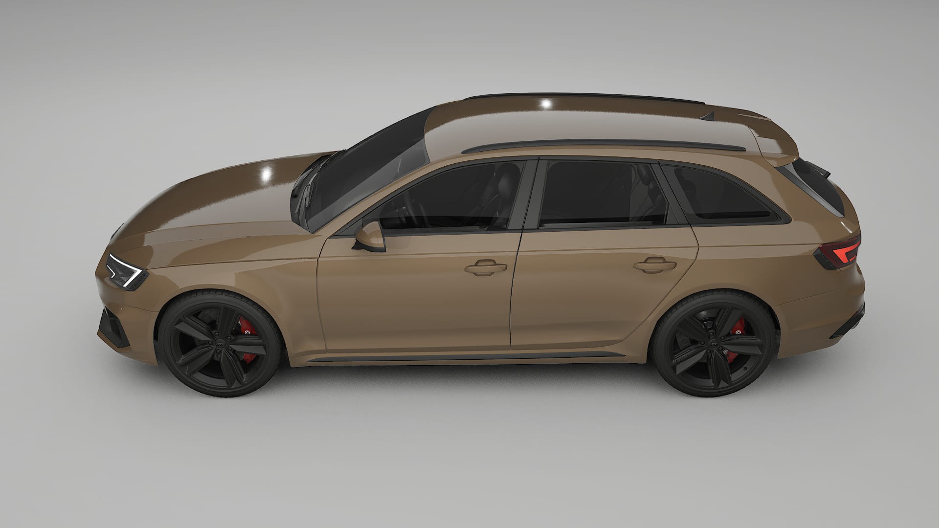 Audi RS4 Avant B9 prefacelift pre LCI TPU Lakbeschermingsfolie | SAHARA Kleurveranderende PPF – Volledig Voorgesneden Kit