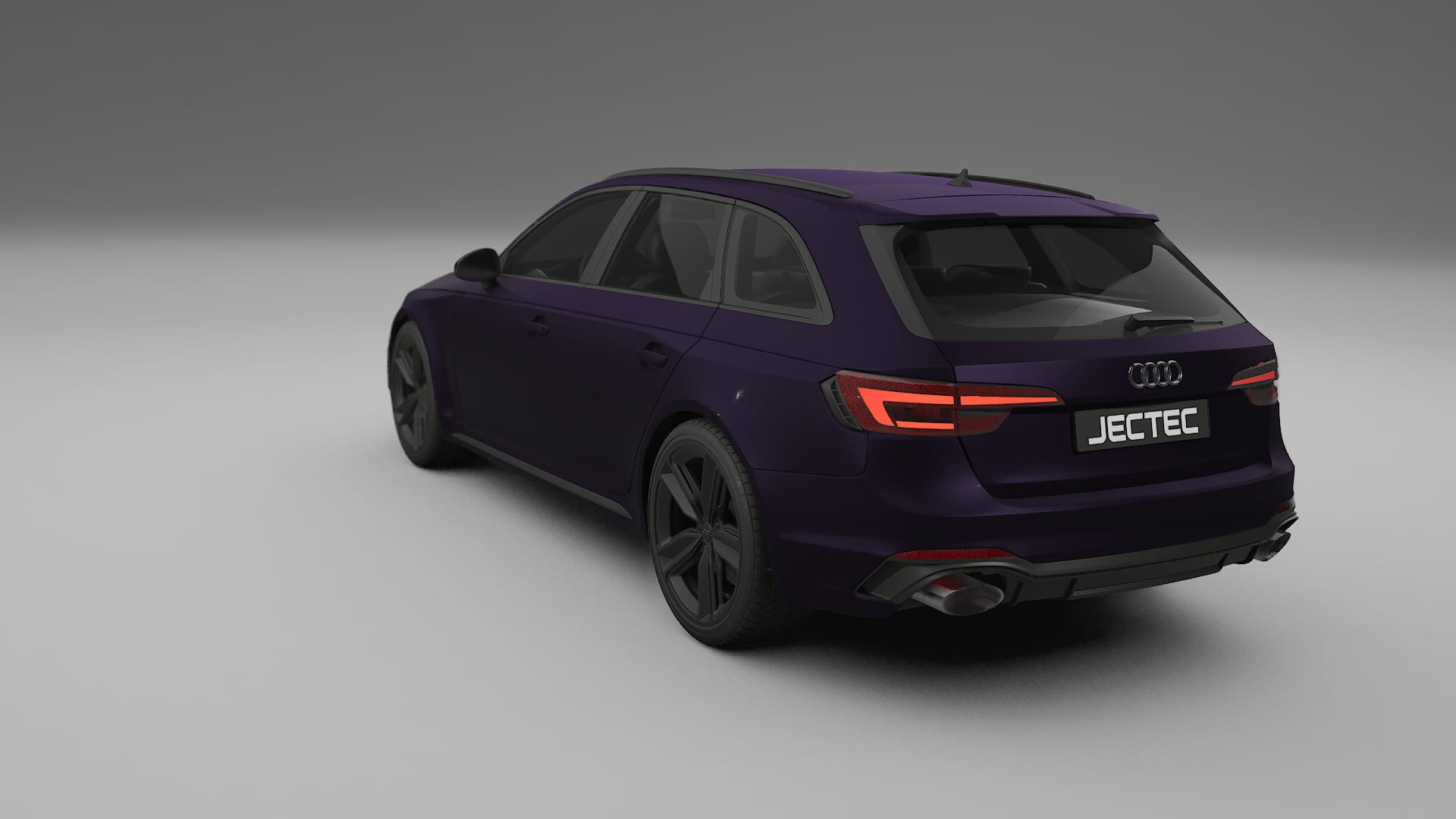 Audi RS4 Avant B9 prefacelift pre LCI TPU Lakbeschermingsfolie | VIOLET Kleurveranderende PPF – Volledig Voorgesneden Kit