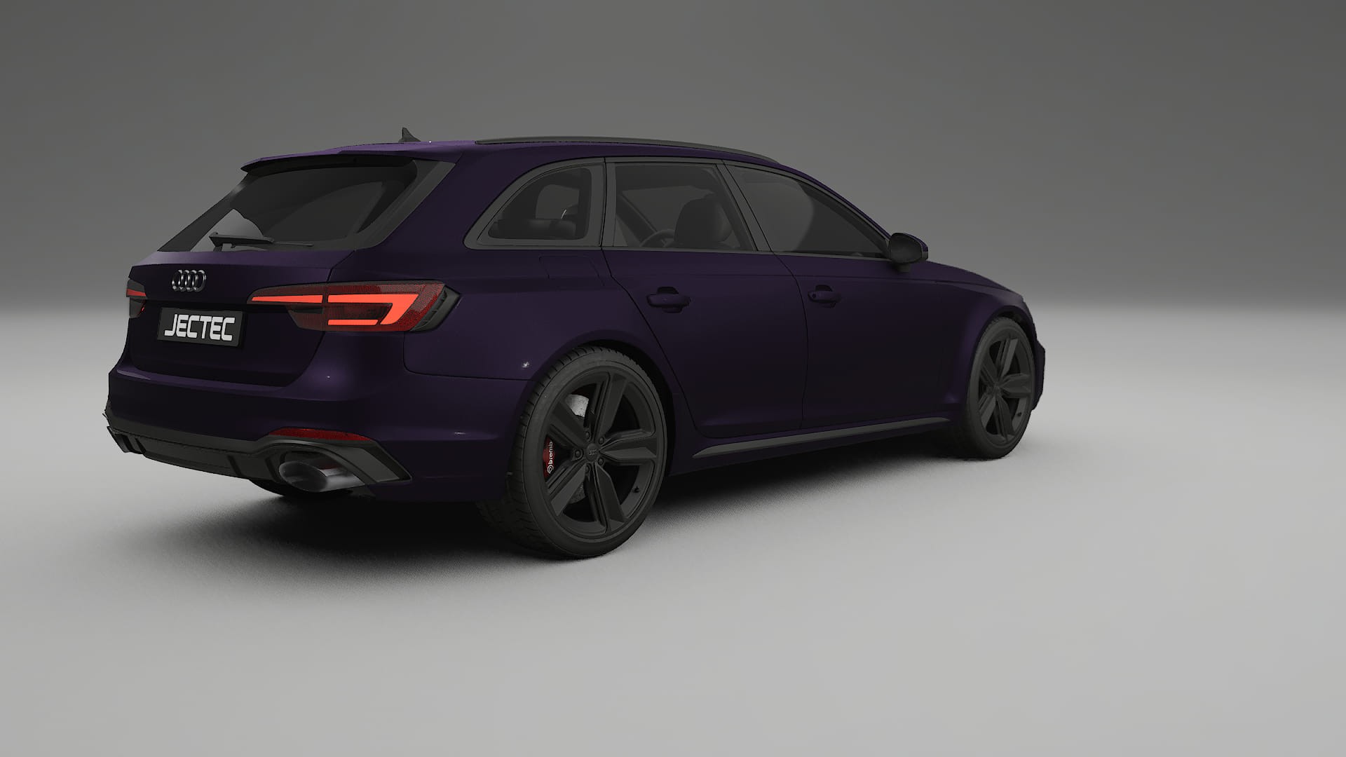 Audi RS4 Avant B9 prefacelift pre LCI TPU Lakbeschermingsfolie | VIOLET Kleurveranderende PPF – Volledig Voorgesneden Kit