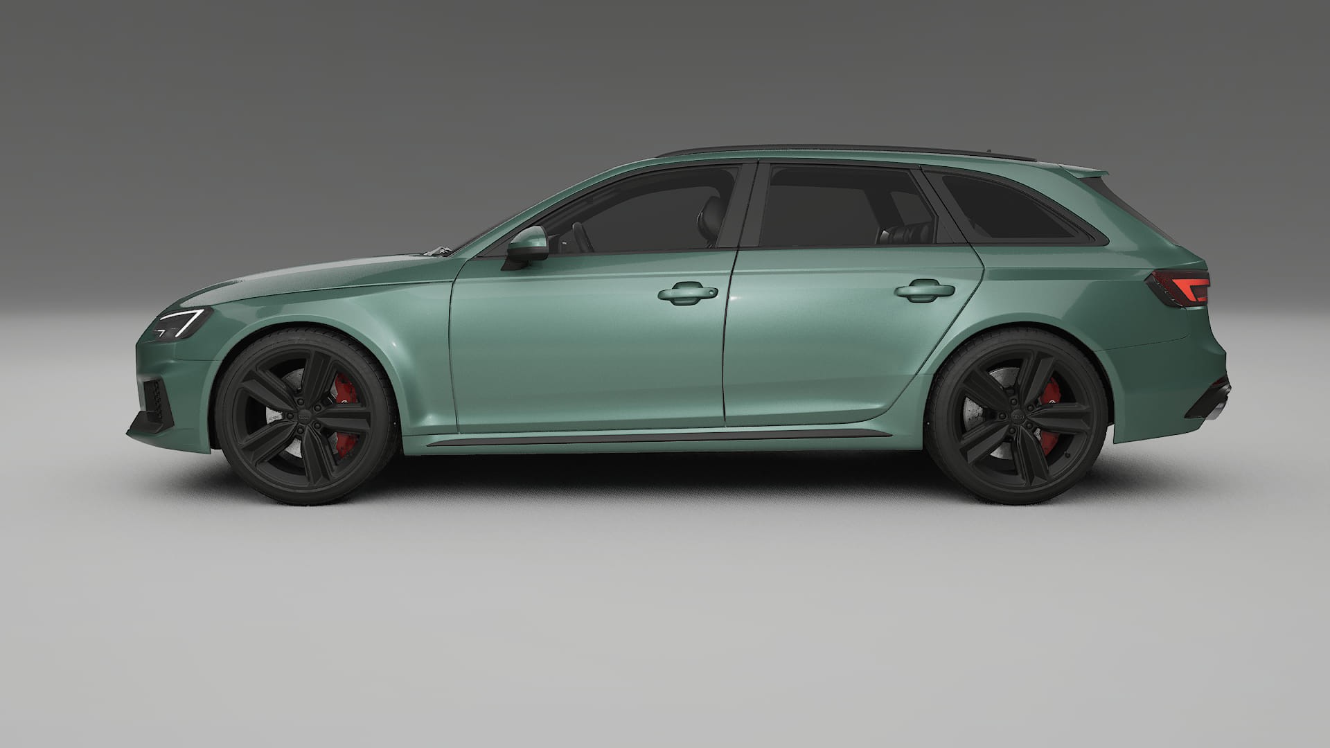 Audi RS4 Avant B9 prefacelift pre LCI TPU Lakbeschermingsfolie | EVERGREEN Kleurveranderende PPF – Volledig Voorgesneden Kit