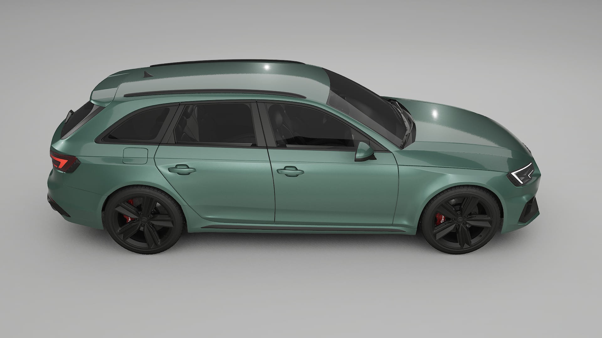 Audi RS4 Avant B9 prefacelift pre LCI TPU Lakbeschermingsfolie | EVERGREEN Kleurveranderende PPF – Volledig Voorgesneden Kit