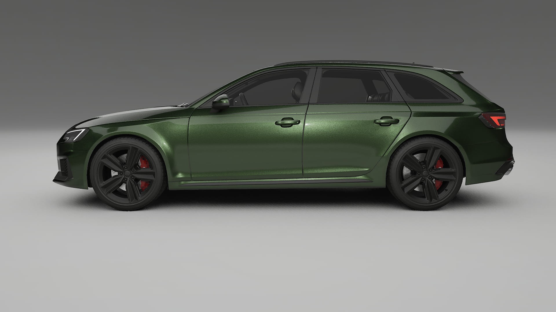 Audi RS4 Avant B9 prefacelift pre LCI TPU Lakbeschermingsfolie | LAGOON Kleurveranderende PPF – Volledig Voorgesneden Kit