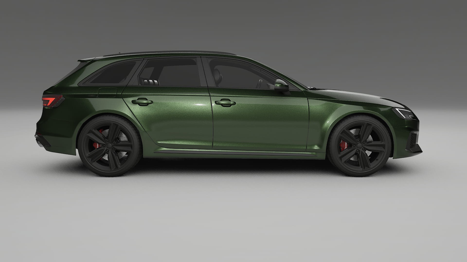 Audi RS4 Avant B9 prefacelift pre LCI TPU Lakbeschermingsfolie | LAGOON Kleurveranderende PPF – Volledig Voorgesneden Kit