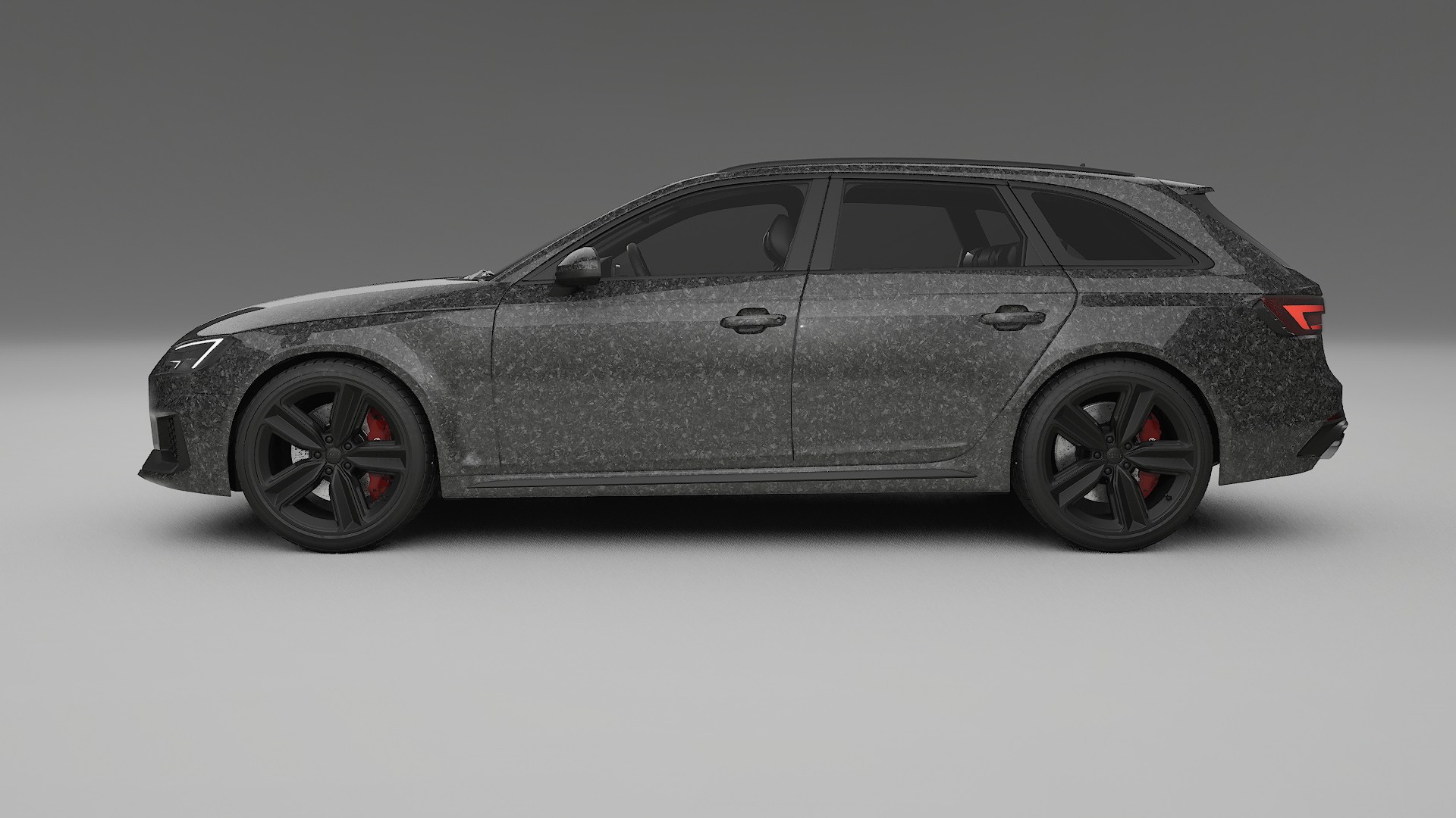 Audi RS4 Avant B9 prefacelift pre LCI TPU Lakbeschermingsfolie | FORGED S Kleurveranderende PPF – Volledig Voorgesneden Kit
