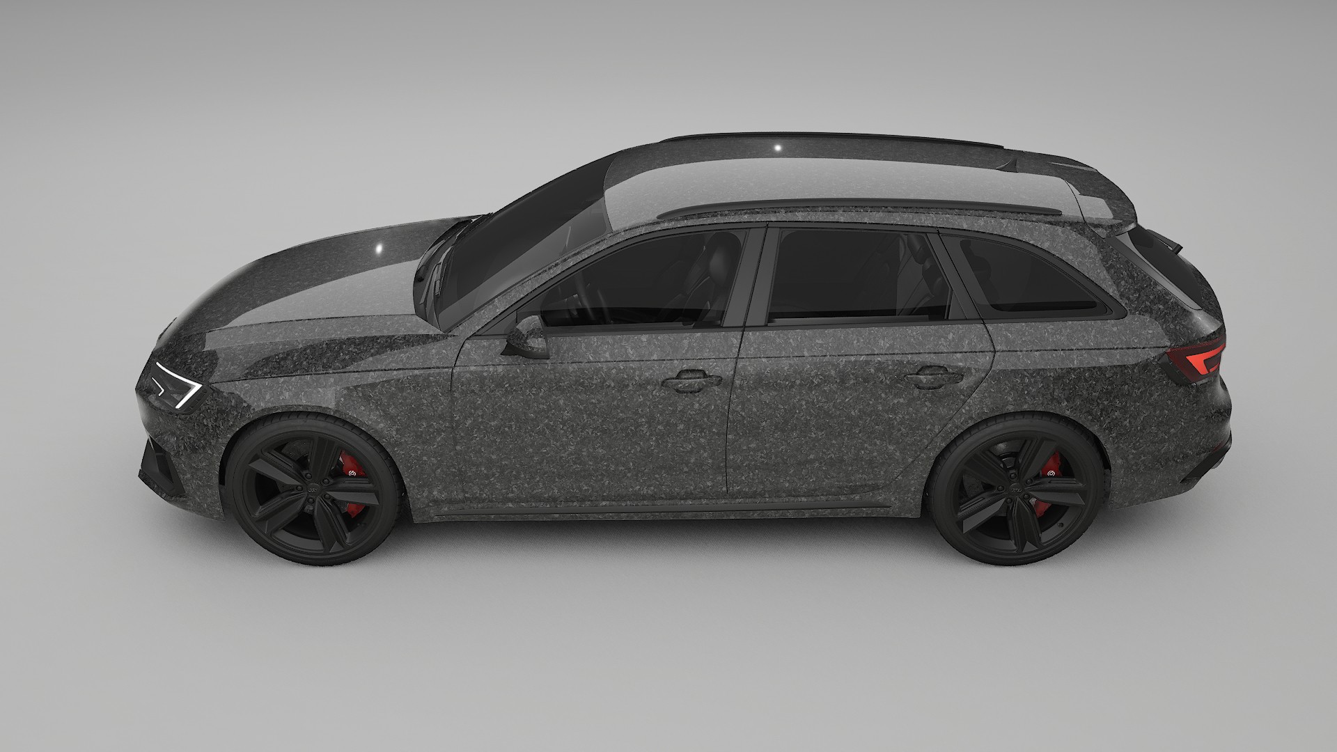 Audi RS4 Avant B9 prefacelift pre LCI TPU Lakbeschermingsfolie | FORGED S Kleurveranderende PPF – Volledig Voorgesneden Kit