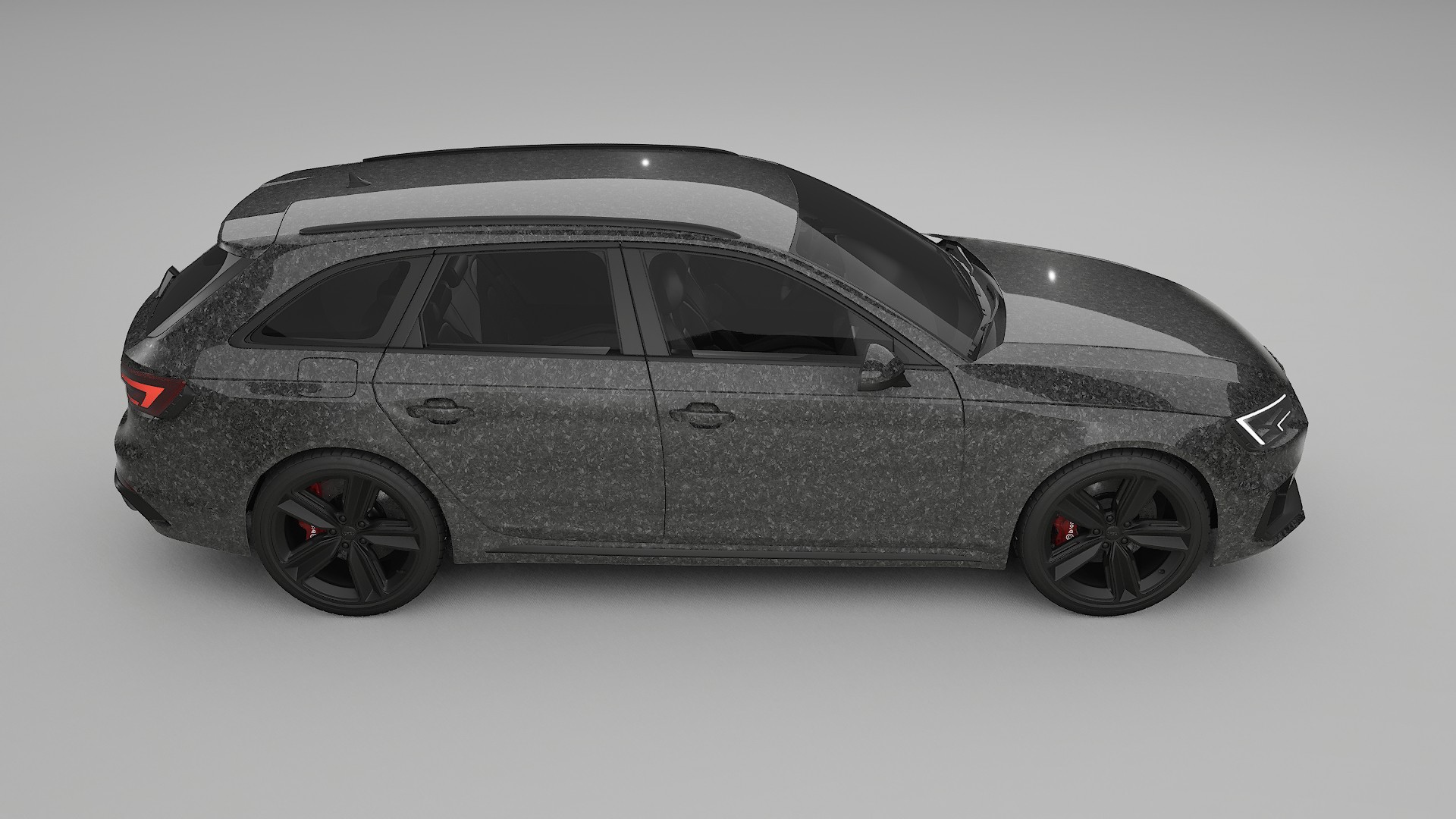 Audi RS4 Avant B9 prefacelift pre LCI TPU Lakbeschermingsfolie | FORGED S Kleurveranderende PPF – Volledig Voorgesneden Kit