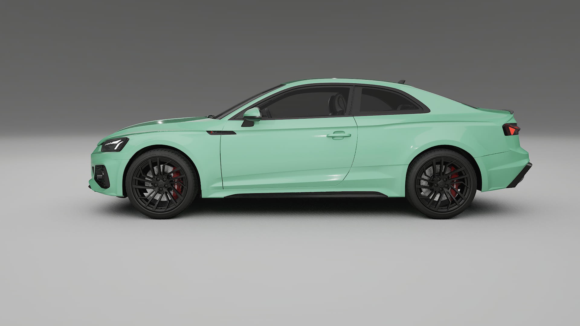 Audi RS5 Coupe B9 facelift pre LCI TPU Lakbeschermingsfolie | DUSTY Kleurveranderende PPF – Volledig Voorgesneden Kit
