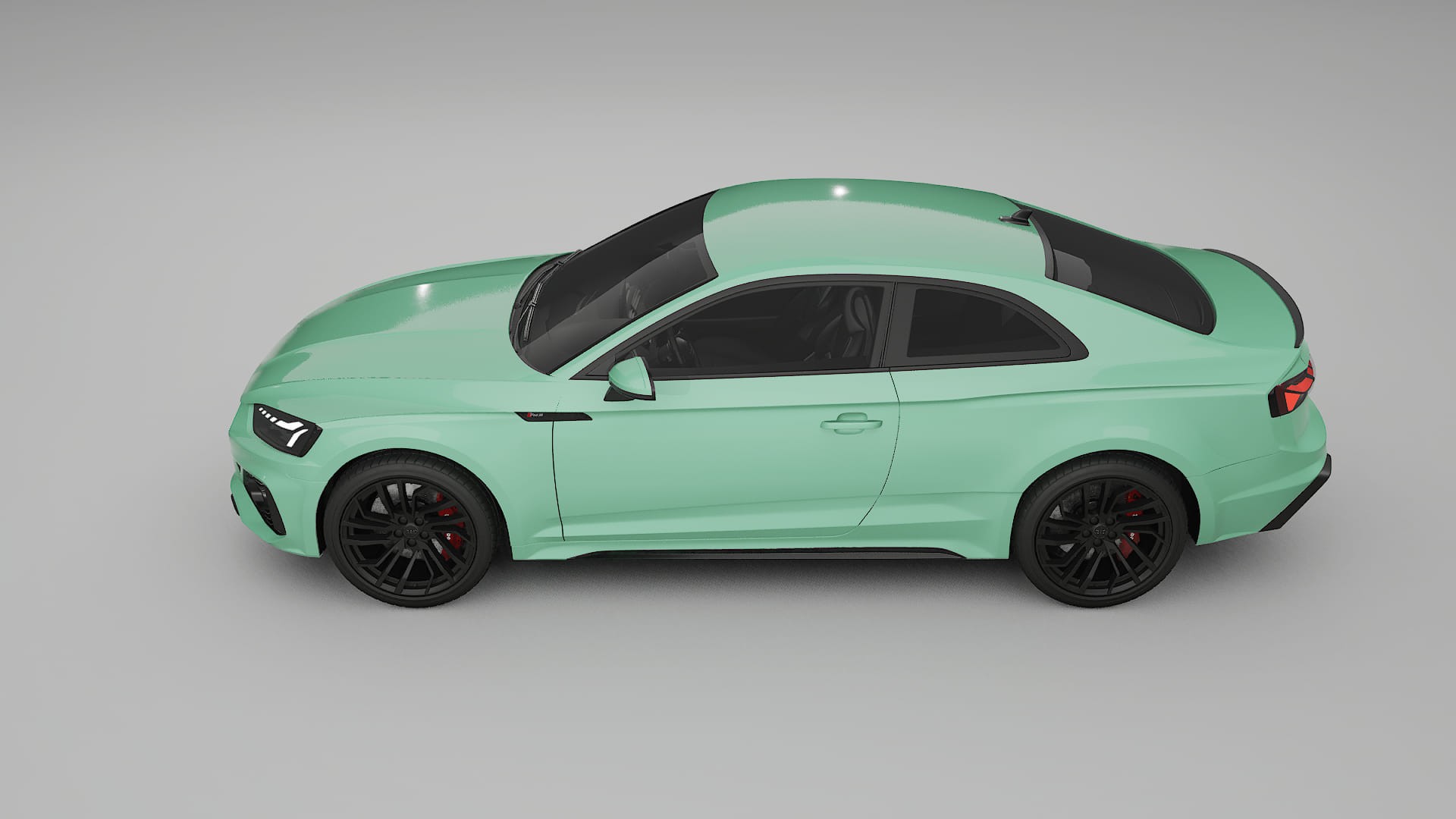 Audi RS5 Coupe B9 facelift pre LCI TPU Lakbeschermingsfolie | DUSTY Kleurveranderende PPF – Volledig Voorgesneden Kit