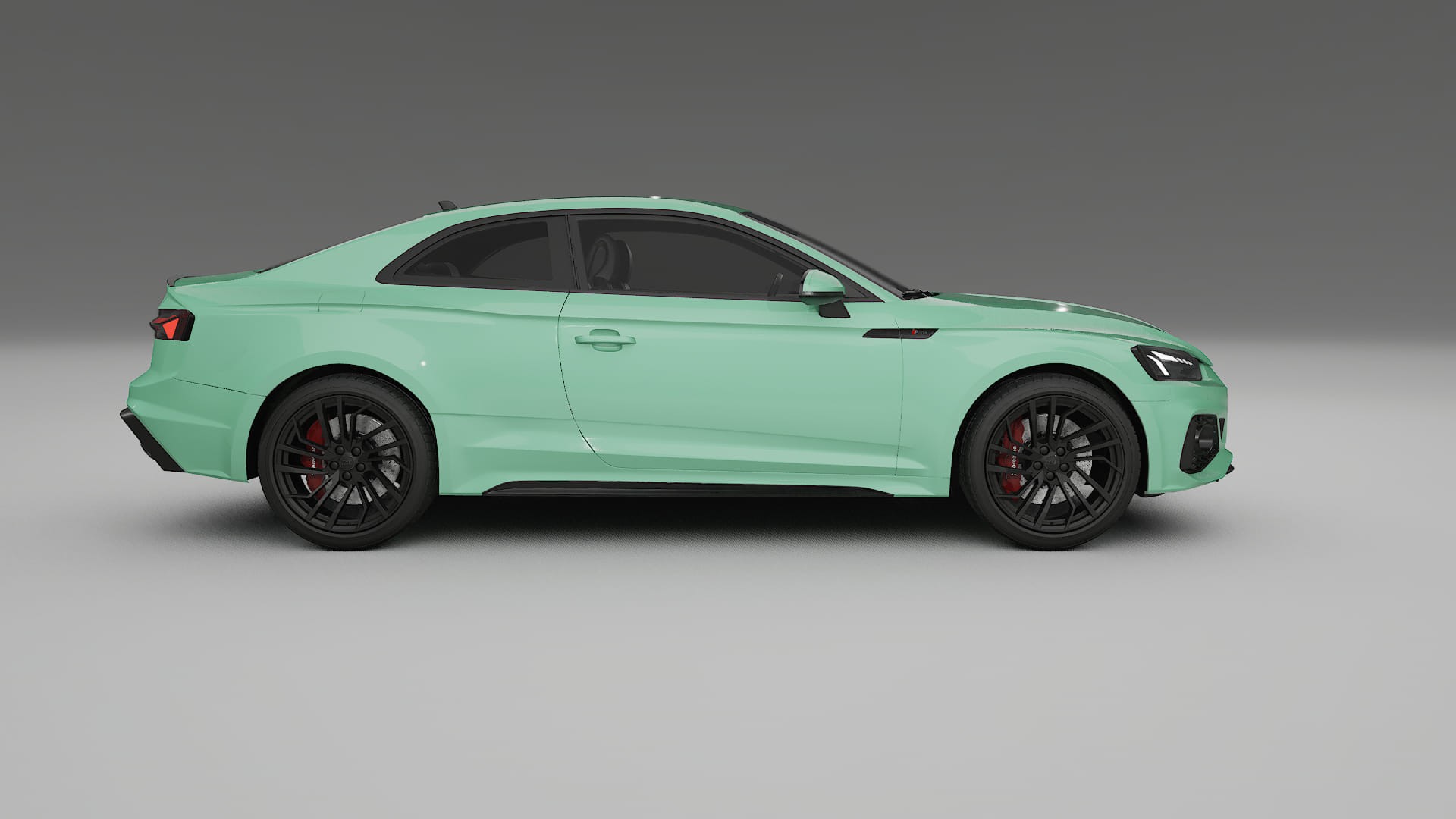 Audi RS5 Coupe B9 facelift pre LCI TPU Lakbeschermingsfolie | DUSTY Kleurveranderende PPF – Volledig Voorgesneden Kit