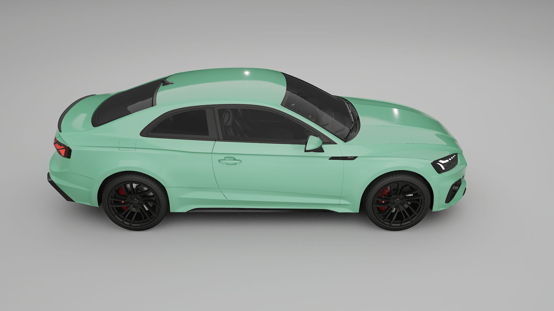 Audi RS5 Coupe B9 facelift pre LCI TPU Lakbeschermingsfolie | DUSTY Kleurveranderende PPF – Volledig Voorgesneden Kit