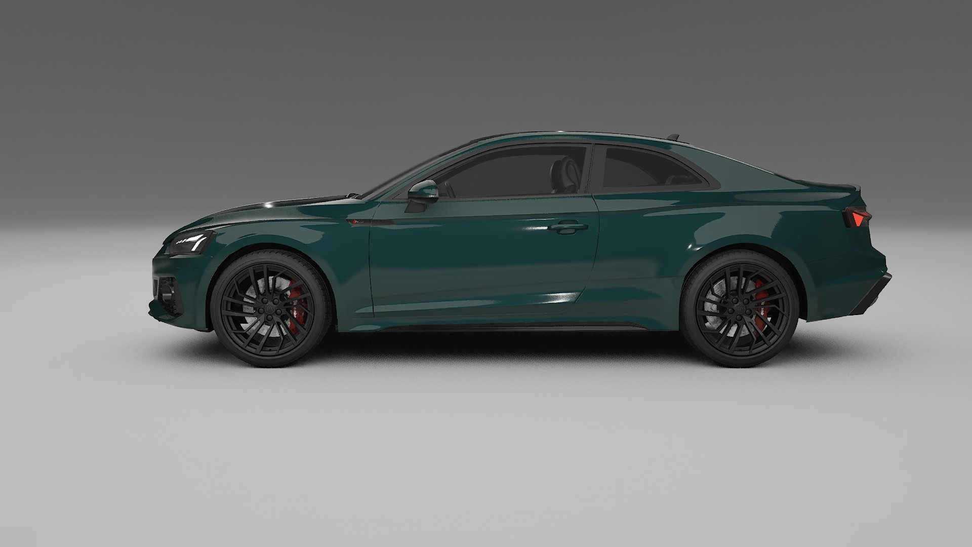 Audi RS5 Coupe B9 facelift pre LCI TPU Lakbeschermingsfolie | INFERNO Kleurveranderende PPF – Volledig Voorgesneden Kit