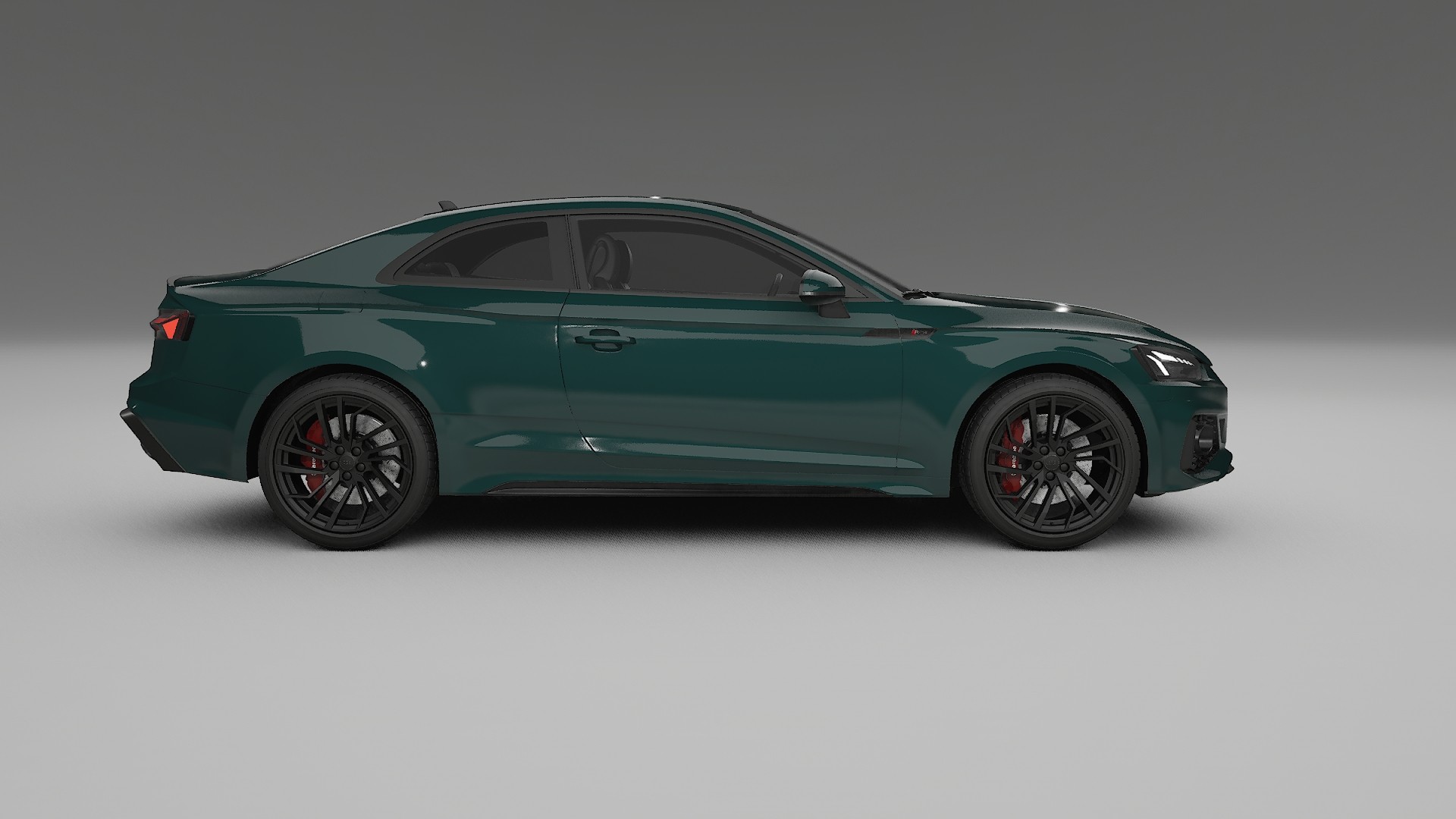 Audi RS5 Coupe B9 facelift pre LCI TPU Lakbeschermingsfolie | INFERNO Kleurveranderende PPF – Volledig Voorgesneden Kit