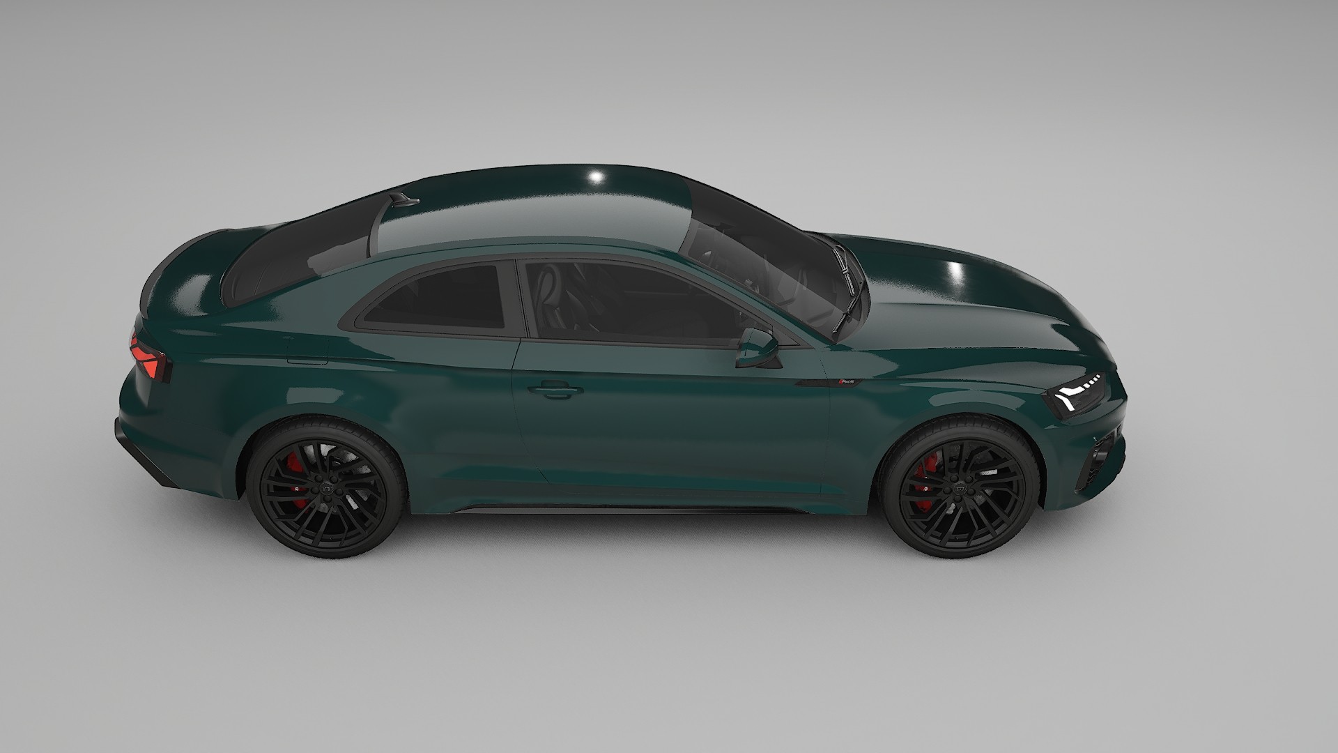 Audi RS5 Coupe B9 facelift pre LCI TPU Lakbeschermingsfolie | INFERNO Kleurveranderende PPF – Volledig Voorgesneden Kit