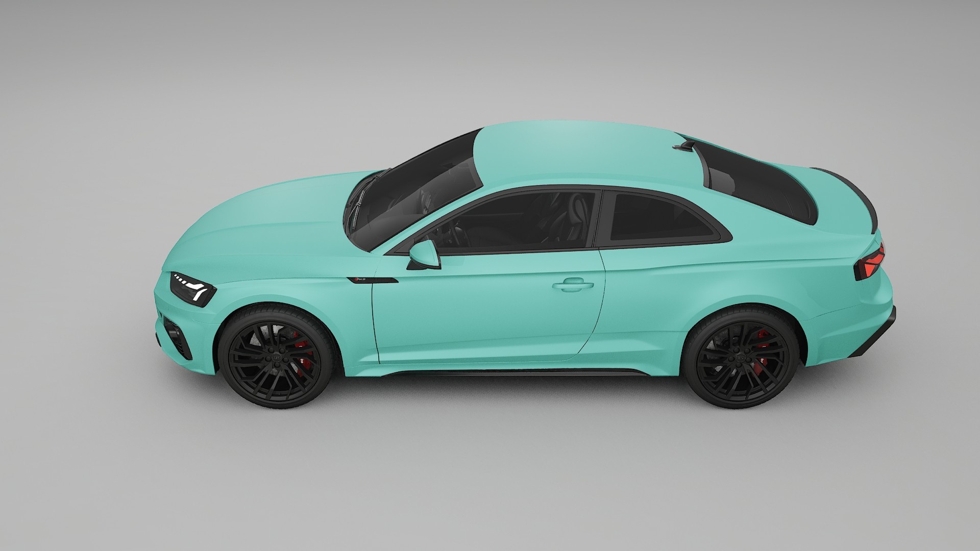 Audi RS5 Coupe B9 facelift pre LCI TPU Lakbeschermingsfolie | FROST Kleurveranderende PPF – Volledig Voorgesneden Kit