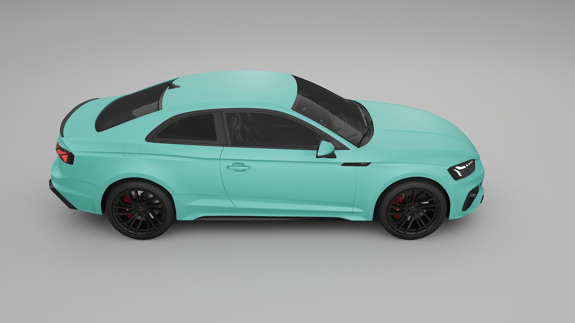Audi RS5 Coupe B9 facelift pre LCI TPU Lakbeschermingsfolie | FROST Kleurveranderende PPF – Volledig Voorgesneden Kit