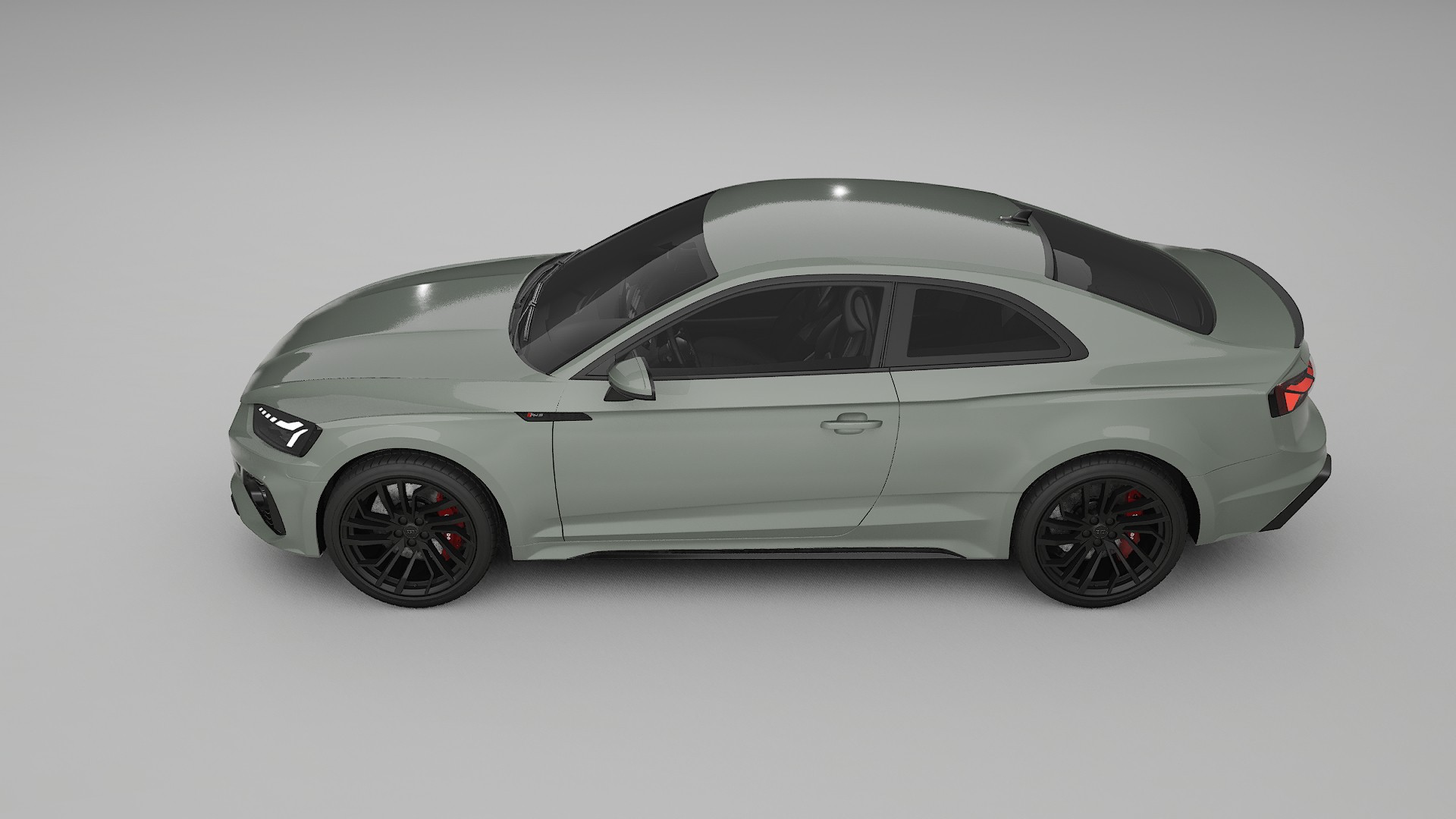 Audi RS5 Coupe B9 facelift pre LCI TPU Lakbeschermingsfolie | SLATE Kleurveranderende PPF – Volledig Voorgesneden Kit