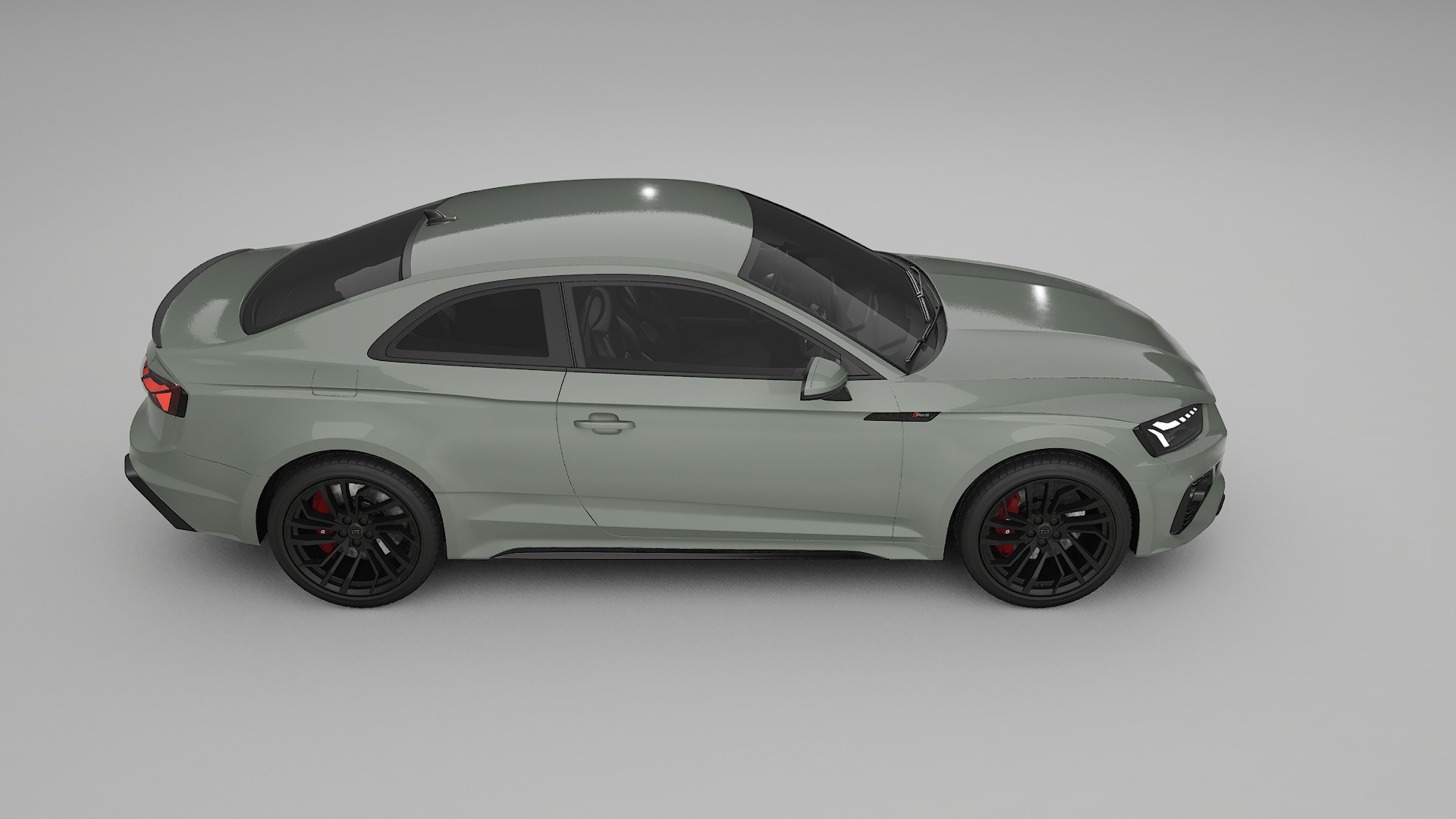Audi RS5 Coupe B9 facelift pre LCI TPU Lakbeschermingsfolie | SLATE Kleurveranderende PPF – Volledig Voorgesneden Kit