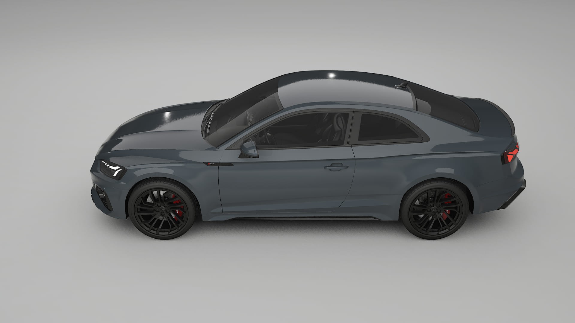 Audi RS5 Coupe B9 facelift pre LCI TPU Lakbeschermingsfolie | GRANITE Kleurveranderende PPF – Volledig Voorgesneden Kit